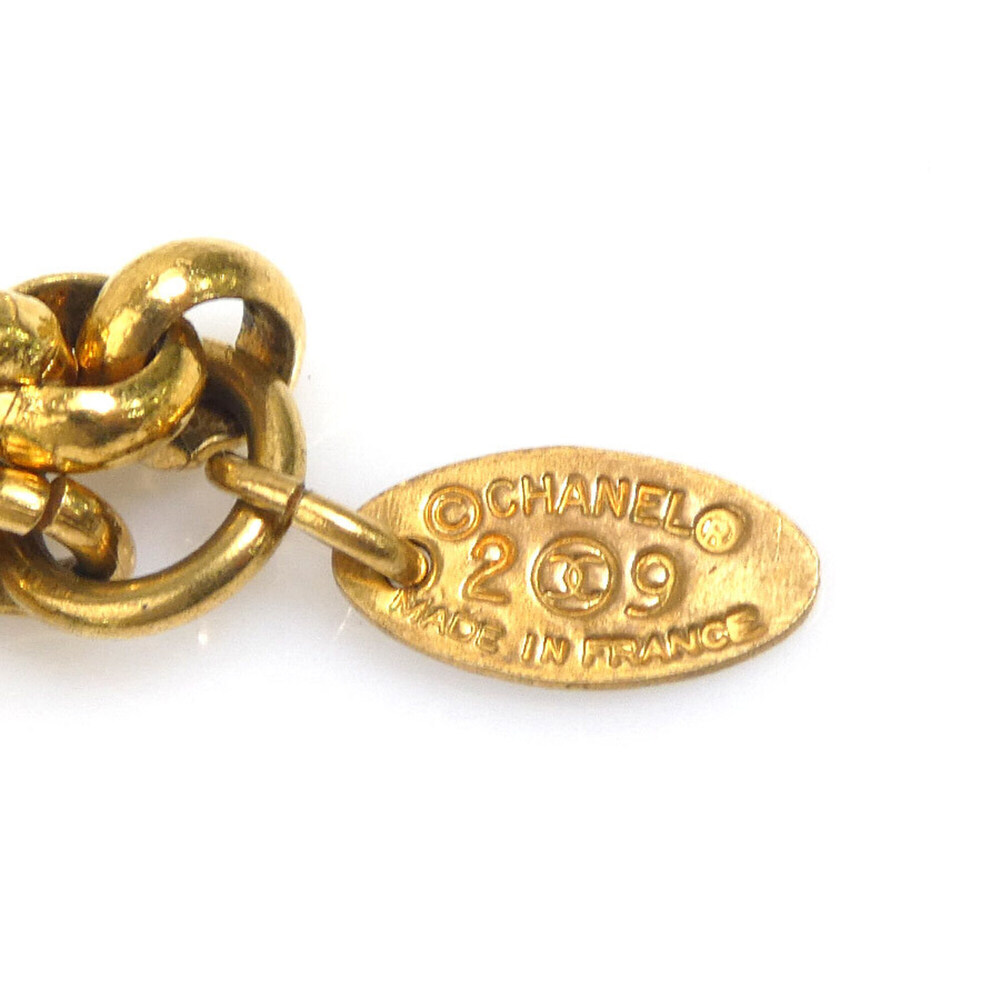 CHANEL Gold Logo Necklace - Picture 8 of 10